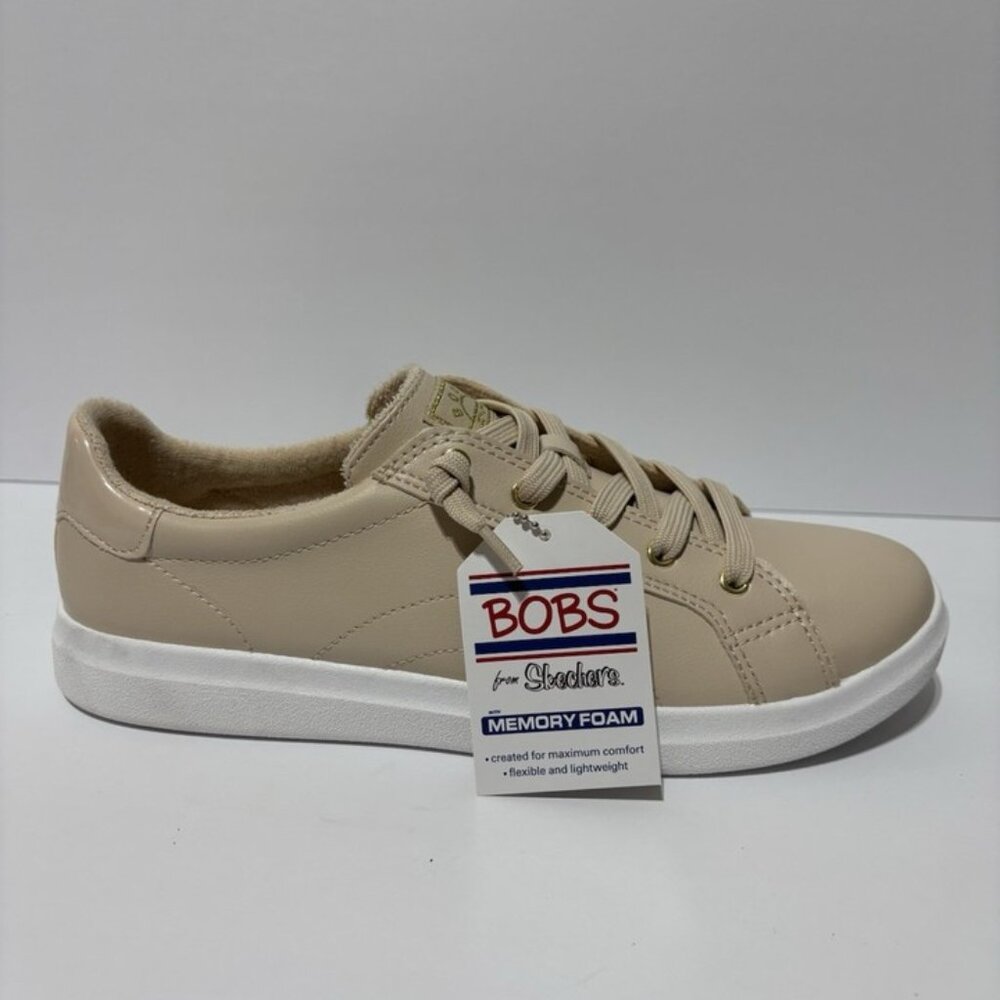 Skechers Women’s Bobs D’Vine Instant Delight Sneakers Natural, Size 10 M